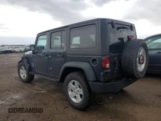 2018 Jeep Wrangler Unlimited Sport with VIN 1C4BJWDG5JL875249, listed as a Copart auction lot 53929595 with 73,776 mi miles and Salvage Title. Bid and sale history available at DreamBid. Image 2.