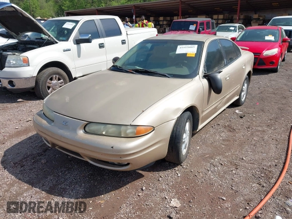 2004 Oldsmobile Alero GL1 with VIN 1G3NL52E64C165798, listed as a IAAI auction lot 41919005 with Not Provided miles and . Bid and sale history available at DreamBid. Image 2.