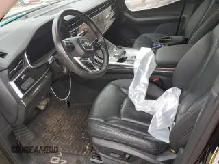 2020 Audi Q7 Premium Plus with VIN WA1LXAF77LD005500, listed as a Copart auction lot 81584564 with 85,503 mi miles and Salvage Title. Bid and sale history available at carsss.com. Image 7.