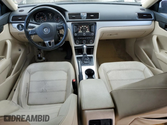 2013 Volkswagen Passat SE with VIN 1VWBP7A32DC087794, listed as a Copart auction lot 52509825 with 142,359 mi miles and Non repairable. Bid and sale history available at DreamBid. Image 8.
