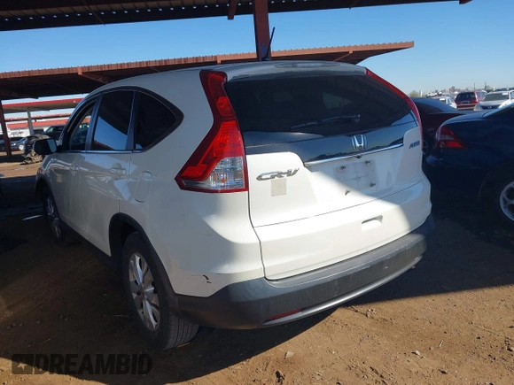 2014 Honda CR-V EX with VIN 5J6RM4H50EL080919, listed as a IAAI auction lot 41867088 with 132,225 mi miles. Bid and sale history available at carsss.com. Image 3.