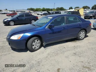 2005 Honda Accord LX with VIN 1HGCM56445A035216, listed as a Copart auction lot 60009075 with 209,084 mi miles and Clean title. Bid and sale history available at DreamBid. Image 1.