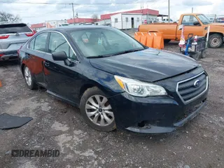 2017 Subaru Legacy with VIN 4S3BNAB60H3021667, listed as a IAAI auction lot 41948568 with 184,959 mi miles. Bid and sale history available at carsss.com. Image 1.