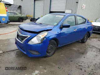 2016 Nissan Versa S with VIN 3N1CN7AP8GL818028, listed as a Copart auction lot 60534535 with 152,376 mi miles and Salvage title. Bid and sale history available at DreamBid. Image 1.