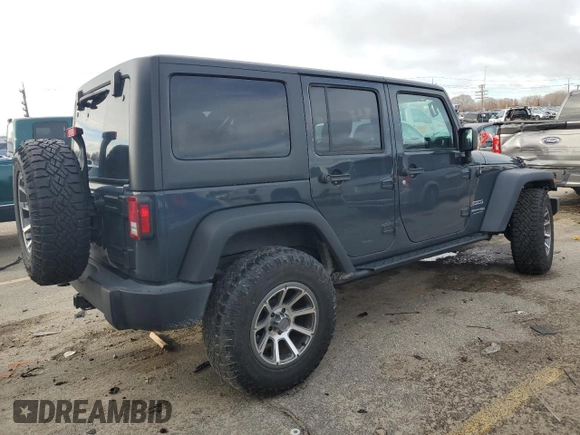 2018 Jeep Wrangler JK Unlimited Sport with VIN 1C4BJWDG0JL834219, listed as a Copart auction lot 87192904 with 77,452 mi miles and Salvage Title. Bid and sale history available at carsss.com. Image 3.