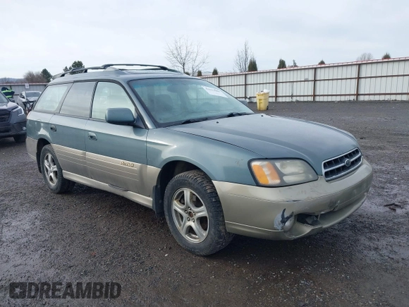 2001 Subaru Legacy Outback Limited with VIN 4S3BH686317611338, listed as a IAAI auction lot 41633888 with 317,556 mi miles and . Bid and sale history available at DreamBid. Image 1.