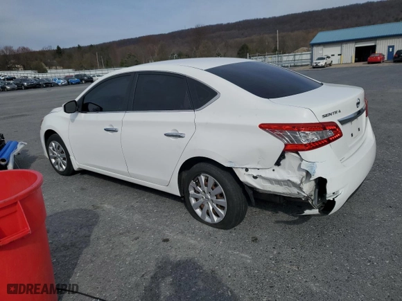2015 Nissan Sentra SV with VIN 3N1AB7AP3FY238199, listed as a Copart auction lot 51330855 with 96,686 mi miles and Salvage Title. Bid and sale history available at carsss.com. Image 2.