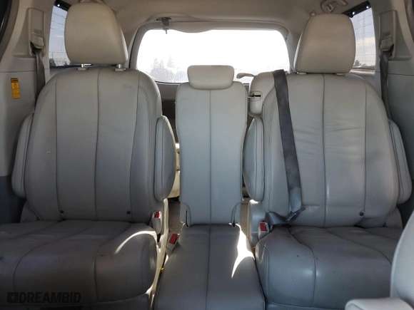 2014 Toyota Sienna XLE with VIN 5TDYK3DC8ES472826, listed as a Copart auction lot 46174385 with 129,094 mi miles and Salvage Title. Bid and sale history available at carsss.com. Image 10.