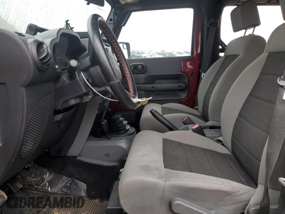 2008 Jeep Wrangler X with VIN 1J4FA24188L624865, listed as a Copart auction lot 55326885 with 142,185 mi miles and Clean Title. Bid and sale history available at DreamBid. Image 7.