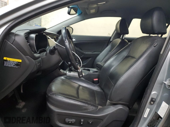 2014 Kia Optima Hybrid EX with VIN KNAGN4AD3E5073721, listed as a Copart auction lot 80131124 with 159,461 mi miles and Salvage Title. Bid and sale history available at carsss.com. Image 7.