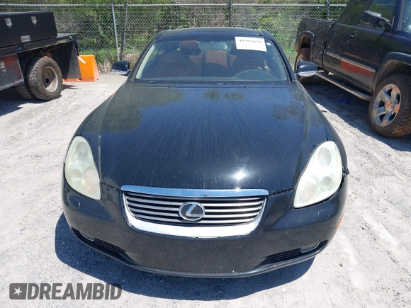 2004 Lexus SC 430 with VIN JTHFN48YX40055542, listed as a IAAI auction lot 41965650 with 204,228 mi miles and . Bid and sale history available at DreamBid. Image 12.