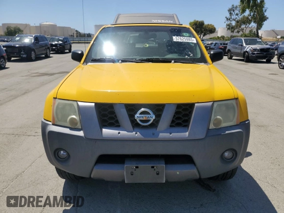 2006 Nissan Xterra S with VIN 5N1AN08W16C537378, listed as a Copart auction lot 57625985 with 344,117 mi miles and Clean title. Bid and sale history available at DreamBid. Image 5.