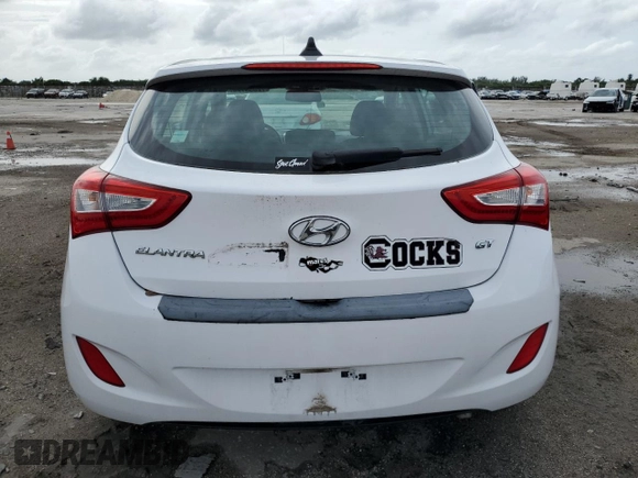 2016 Hyundai Elantra GT with VIN KMHD35LH5GU270492, listed as a Copart auction lot 72853724 with 30,977 mi miles and Salvage Title. Bid and sale history available at carsss.com. Image 6.