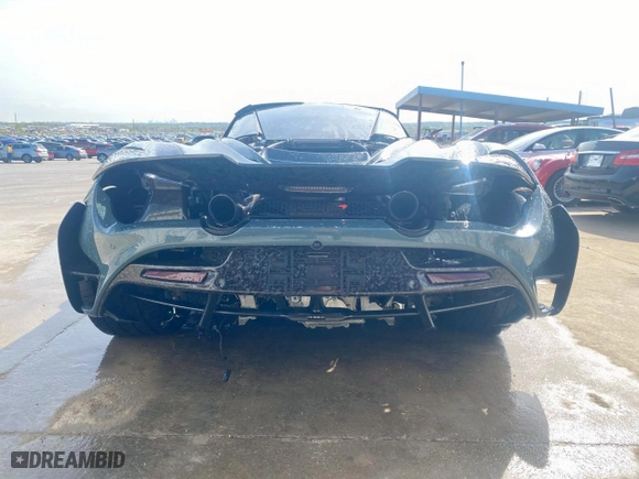 2018 McLaren 720S with VIN SBM14DCA3JW001315, listed as a Copart auction lot 78193064 with NaN miles and Salvage Title. Bid and sale history available at carsss.com. Image 6.