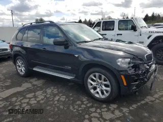 2013 BMW X5 xDrive35i with VIN 5UXZV4C53D0B00219, listed as a Copart auction lot 48434595 with 160,409 mi miles and Salvage Title. Bid and sale history available at carsss.com. Image 4.