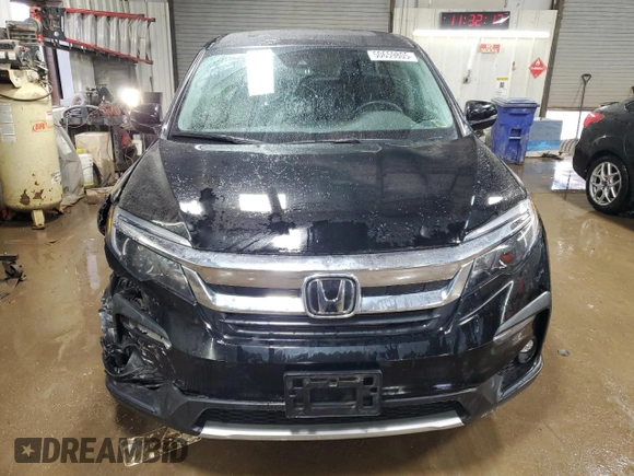 2022 Honda Pilot EX-L with VIN 5FNYF6H50NB018334, listed as a Copart auction lot 50659805 with 44,168 mi miles and Salvage Title. Bid and sale history available at DreamBid. Image 5.