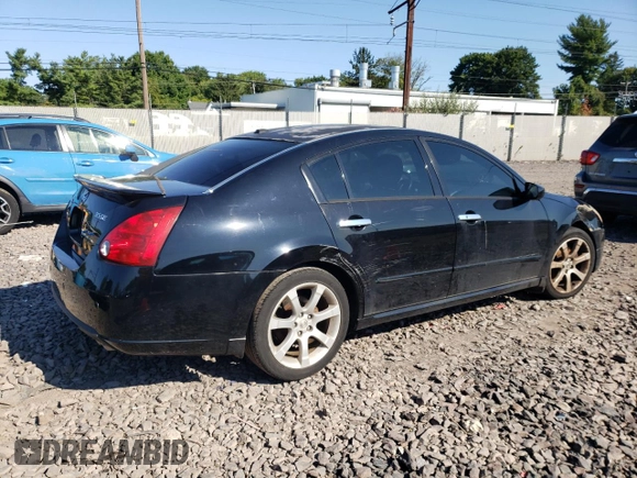 2007 Nissan Maxima 3.5 SE with VIN 1N4BA41E37C818943, listed as a Copart auction lot 65990034 with 155,961 mi miles and Salvage Title. Bid and sale history available at carsss.com. Image 3.