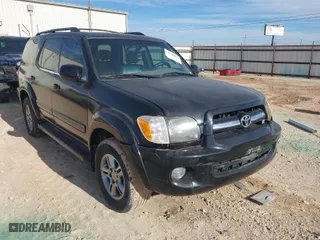 2006 Toyota Sequoia Limited with VIN 5TDZT38A96S273568, listed as a IAAI auction lot 41326055 with NaN miles. Bid and sale history available at carsss.com. Image 1.