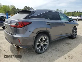 2018 Lexus RX 350 z VIN 2T2BZMCA2JC163021, wystawiony jako Copart lot #52337205 z przebiegiem 61 057 mil mil oraz Szkoda całkowita • Salvage title. Historia ofert i sprzedaży dostępna na DreamBid. Obrazek 3.