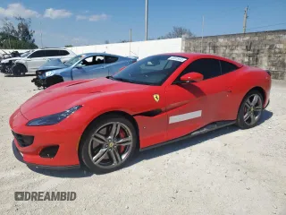 2020 Ferrari Portofino z VIN ZFF89FPAXL0250619, wystawiony jako Copart lot #53315645 z przebiegiem Nie podano mil oraz Nie do naprawy. Historia ofert i sprzedaży dostępna na DreamBid. Obrazek 1.