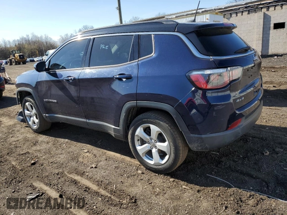 2018 Jeep Compass Latitude with VIN 3C4NJDBB5JT161697, listed as a Copart auction lot 52482895 with 60,631 mi miles and Salvage Title. Bid and sale history available at DreamBid. Image 2.