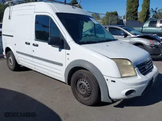 2011 Ford Transit Connect XLT with VIN NM0LS7BN7BT063281, listed as a IAAI auction lot 40861282 with NaN miles. Bid and sale history available at carsss.com. Image 1.