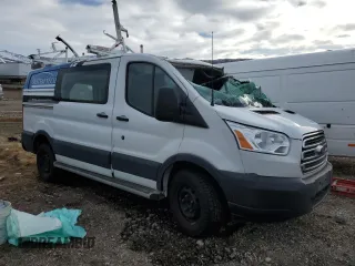 2017 Ford Transit with VIN 1FTYR1YM6HKB11030, listed as a Copart auction lot 87198464 with 173,848 mi miles and Salvage title. Bid and sale history available at DreamBid. Image 4.