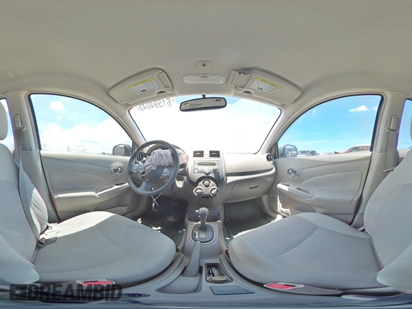 2013 Nissan Versa SV with VIN 3N1CN7AP8DL887524, listed as a Copart auction lot 61594045 with 92,094 mi miles and Salvage title. Bid and sale history available at DreamBid. Image 14.