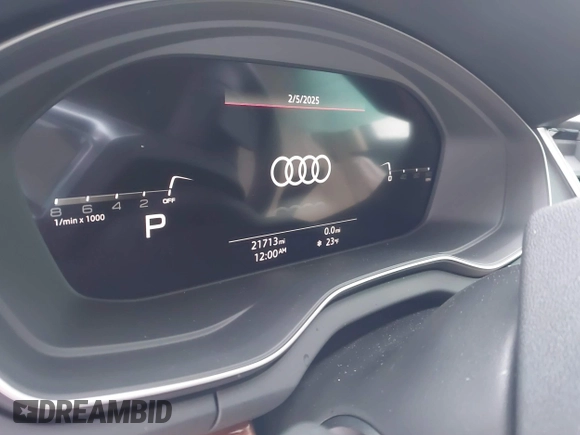 2023 Audi Q5 Premium Plus with VIN WA1BBAFY4P2067571, listed as a IAAI auction lot 41497906 with 21,713 mi miles and . Bid and sale history available at DreamBid. Image 7.