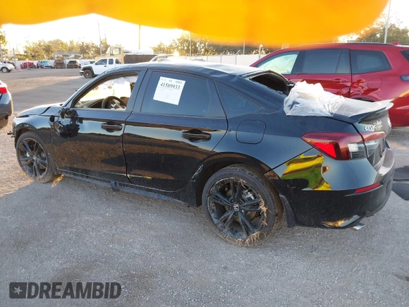 2025 Honda Civic Si z VIN 2HGFE1E56SH473441, wystawiony jako IAAI lot #41589933 z przebiegiem 493 mil mil oraz . Historia ofert i sprzedaży dostępna na DreamBid. Obrazek 3.