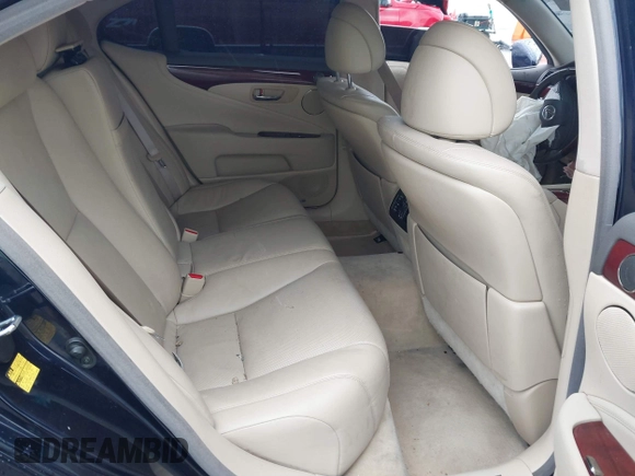 2008 Lexus LS 460 z VIN JTHBL46F585056094, wystawiony jako IAAI lot #40850163 z przebiegiem 115 854 mil mil oraz . Historia ofert i sprzedaży dostępna na DreamBid. Obrazek 8.