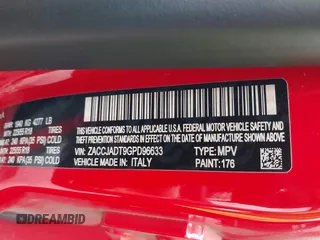 2016 Jeep Renegade Limited z VIN ZACCJADT9GPD96633, wystawiony jako IAAI lot #42420027 z przebiegiem 89 029 mil mil oraz . Historia ofert i sprzedaży dostępna na DreamBid. Obrazek 9.