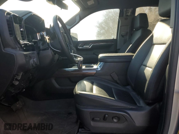 2023 Chevrolet Silverado 1500 RST with VIN 1GCUDEE86PZ277422, listed as a Copart auction lot 84811414 with 20,287 mi miles and Clean Title. Bid and sale history available at DreamBid. Image 7.