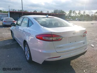2020 Ford Fusion Hybrid SE with VIN 3FA6P0LU6LR184925, listed as a IAAI auction lot 41328622 with 40,412 mi miles. Bid and sale history available at carsss.com. Image 12.