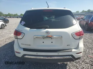 2015 Nissan Pathfinder S с VIN 5N1AR2MNXFC646919, выставлен на аукционе Copart как лот 54557855 с пробегом 268 032 миль миль и Списание • Salvage title. История ставок и продаж доступна на DreamBid. Изображение 6.