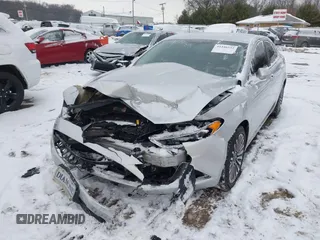 2017 Ford Fusion Titanium with VIN 3FA6P0K91HR117198, listed as a IAAI auction lot 41346552 with 76,951 mi miles. Bid and sale history available at carsss.com. Image 6.
