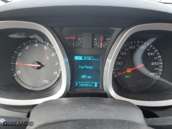 2013 Chevrolet Equinox LT with VIN 2GNFLEEK8D6220810, listed as a Copart auction lot 53027425 with 180,368 mi miles and Salvage Title. Bid and sale history available at carsss.com. Image 9.