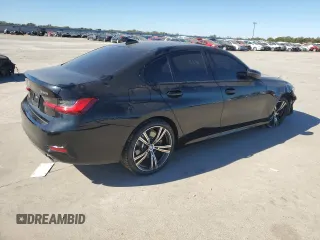 2019 BMW 3 Series 330i with VIN 3MW5R1J56K8A03860, listed as a Copart auction lot 80941324 with 69,114 mi miles and Salvage Title. Bid and sale history available at carsss.com. Image 3.