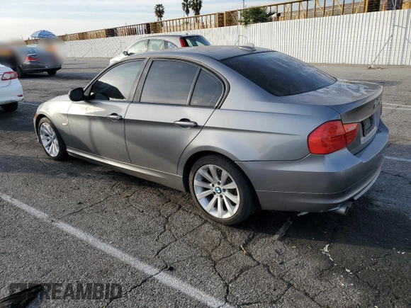 2011 BMW 3 Series 328i with VIN WBAPH5C53BA447329, listed as a Copart auction lot 45743985 with 153,775 mi miles and Clean Title. Bid and sale history available at carsss.com. Image 2.