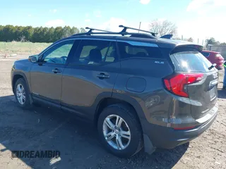 2019 GMC Terrain SLE with VIN 3GKALTEV5KL169314, listed as a IAAI auction lot 42054718 with 96,841 mi miles. Bid and sale history available at carsss.com. Image 3.