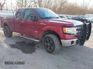 2013 Ford F-150 XL with VIN 1FTFX1ETXDFE02741, listed as a IAAI auction lot 41784630 with 141,081 mi miles. Bid and sale history available at carsss.com. Image 1.