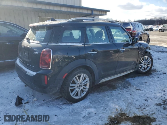 2022 MINI Countryman Cooper z VIN WMZ43BR01N3N70246, wystawiony jako Copart lot #84840724 z przebiegiem 63 433 mil mil oraz Szkoda całkowita • Salvage title. Historia ofert i sprzedaży dostępna na DreamBid. Obrazek 3.