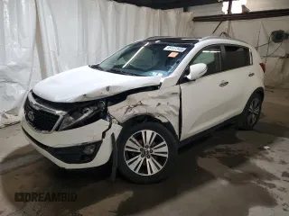 2016 Kia Sportage EX with VIN KNDPCCAC7G7832310, listed as a Copart auction lot 48107345 with Not Provided miles and Salvage Title. Bid and sale history available at carsss.com. Image 1.
