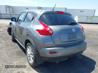 2013 Nissan Juke Nismo with VIN JN8AF5MV2DT205267, listed as a IAAI auction lot 42408369 with 150,553 mi miles and . Bid and sale history available at DreamBid. Image 3.