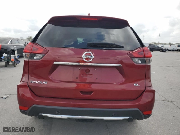 2019 Nissan Rogue SL with VIN 5N1AT2MTXKC764138, listed as a Copart auction lot 49223165 with 117,851 mi miles and Salvage Title. Bid and sale history available at carsss.com. Image 6.
