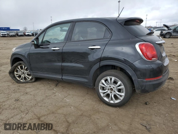 2016 FIAT 500X Easy z VIN ZFBCFYBT0GP364814, wystawiony jako Copart lot #53196965 z przebiegiem 90 990 mil mil oraz Czysty tytuł • Clean title. Historia ofert i sprzedaży dostępna na DreamBid. Obrazek 2.