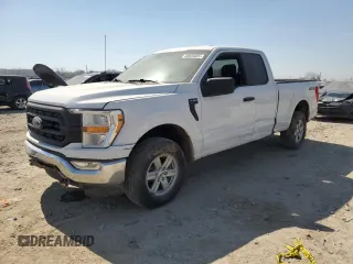 2022 Ford F-150 XL with VIN 1FTEX1EB6NKE84205, listed as a Copart auction lot 48935055 with 43,189 mi miles and Salvage title. Bid and sale history available at DreamBid. Image 1.
