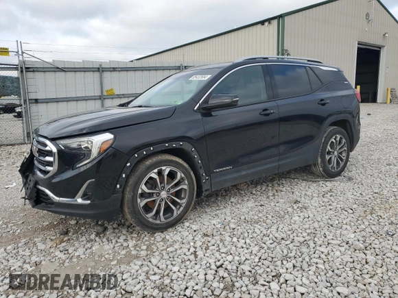 2018 GMC Terrain SLT with VIN 3GKALVEX5JL144330, listed as a Copart auction lot 85432684 with 95,737 mi miles and Salvage Title. Bid and sale history available at DreamBid. Image 1.