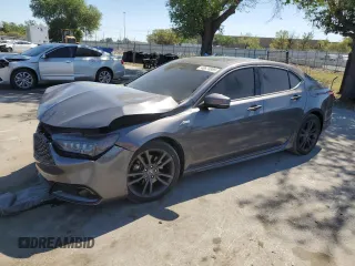 2019 Acura TLX w/A-Spec Pkg with VIN 19UUB3F61KA002234, listed as a Copart auction lot 48674985 with 75,524 mi miles and Non Repairable. Bid and sale history available at carsss.com. Image 1.