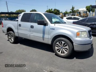 2006 Ford F-150 XLT with VIN 1FTRW12W16FA69394, listed as a Copart auction lot 59259015 with 96,303 mi miles and Salvage title. Bid and sale history available at DreamBid. Image 4.
